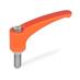 Verstellbare Klemmhebel GN 604.1 thumbnail