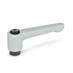 Flache verstellbare Klemmhebel GN 302 thumbnail