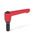 Flache verstellbare Klemmhebel GN 302 thumbnail
