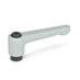 Flache verstellbare Klemmhebel GN 302 thumbnail