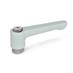 Flache verstellbare Klemmhebel GN 302.1 thumbnail