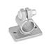 Edelstahl Flansch Klemmverbinder GN 146.6 thumbnail