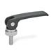 Exzenterspanner mit Schraube Hebel Zink Druckguss GN 927.4 thumbnail