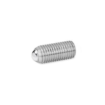 Stainless Steel Ball Point Screws GN 605