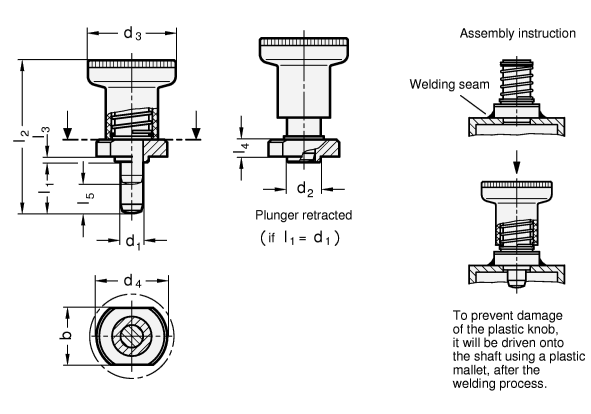 Indexing Plungers GN 607.4 sketch