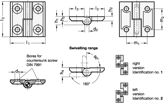Hinges GN 337.1 sketch