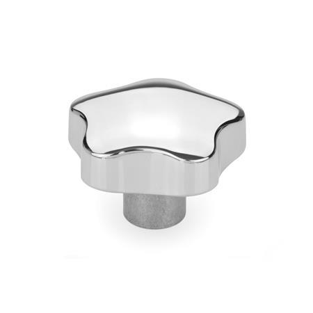 Star Knobs matte or polished GN 5336