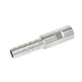 Edelstahl Schlauchadapter GN 480.7 thumbnail