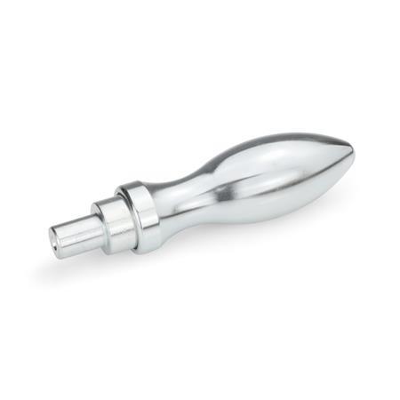 Revolving Handles Steel  Aluminum  Plastic DIN 98