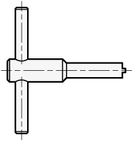 Schraubendreher GN 611.5 Skizze