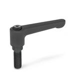 Flat Adjustable Hand Levers GN 302 thumbnail