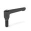 Flat Adjustable Hand Levers GN 302 thumbnail