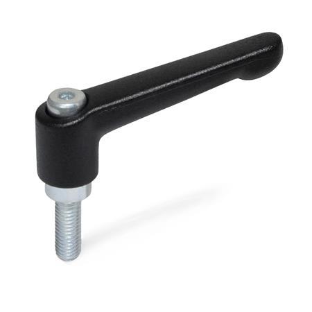 Adjustable Hand Levers GN 300.2