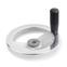 Safety Handwheels aluminium  rim polished GN 322.5 thumbnail