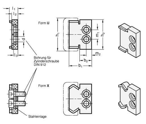 Abstreifer GN 2428 Skizze