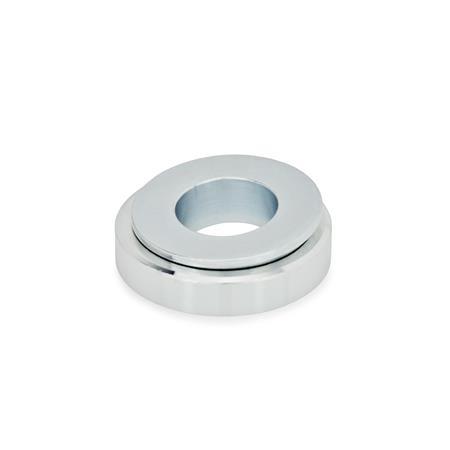 Spherical Leveling Washers Steel  zinc plated GN 350.3