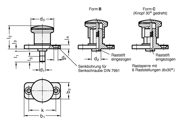 Miniraster GN 822.8 Skizze