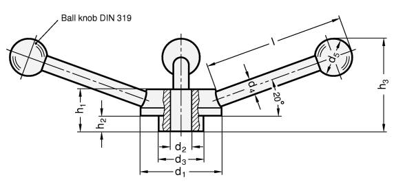 Turret Levers GN 213 sketch