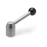 Stainless Steel Tension Levers matt shot blasted GN 212 thumbnail