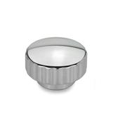 Stainless Steel Knurled Nuts AISI 304  matt shot blasted GN 536 thumbnail