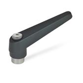 Adjustable Hand Levers GN 101.1 thumbnail