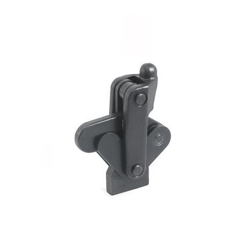 Knee Lever Modules Steel  blackened GN 910.3