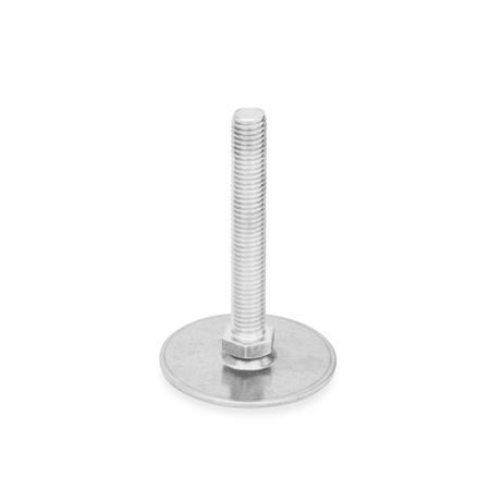 Stainless Steel Leveling Feet GN 44