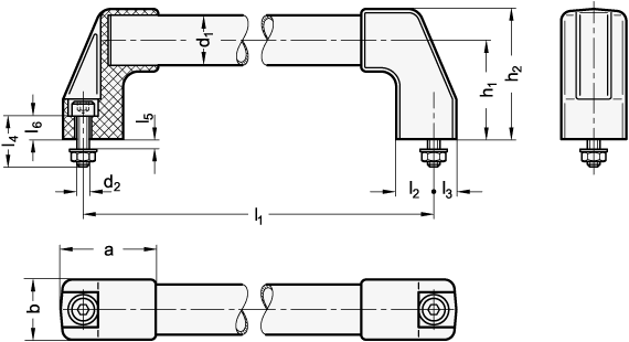 Buegelgriffe GN 667 Skizze