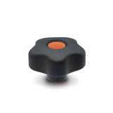 Softline Star Knobs brushing in brass GN 5337.6 thumbnail