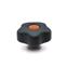 Softline Star Knobs brushing in brass GN 5337.6 thumbnail