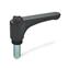 Flat Adjustable Hand Levers GN 600 thumbnail