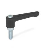 Flat Adjustable Hand Levers GN 302.2 thumbnail