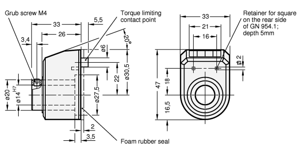 Position Indicators GN 954 sketch