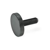Flat Knurled Screws Steel GN 653.10 thumbnail