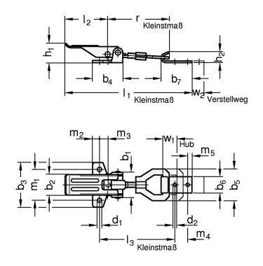 Spannverschluesse GN 831.1 Skizze