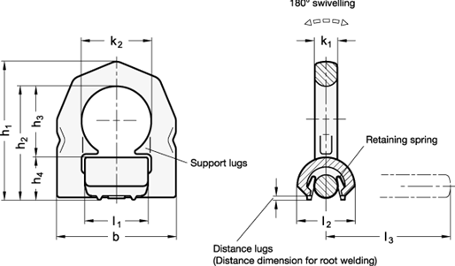 Load Rings GN 587.1 sketch