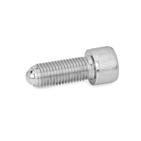 Stainless Steel Ball Point Screws GN 606