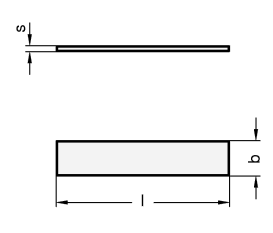 Blattfedern GN 374 Skizze