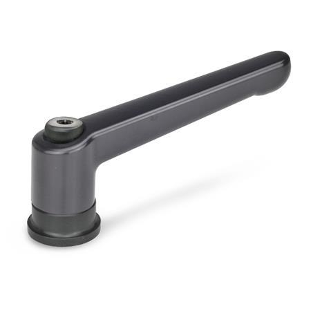 Adjustable Hand Levers bushing steel GN 300.4