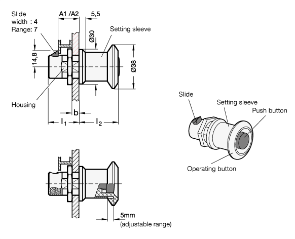 Snap Locks  GN 315 sketch
