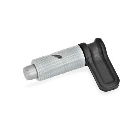 Cam Action Indexing Plungers Guide steel  zinc plated GN 712