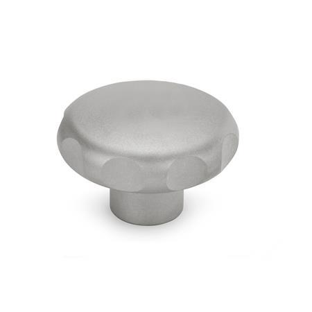 Stainless Steel Star Knobs matte shot blasted GN 5335.4