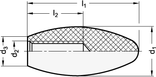 Aufsteckgriffe GN 201 Skizze