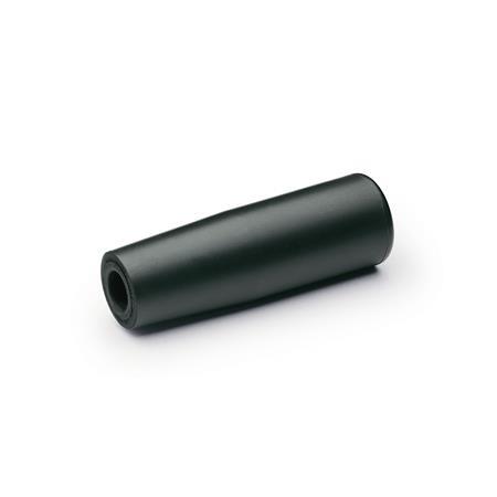 Softline Cylindrical Knobs Plastic  with soft  antislip contact surface GN 519.6