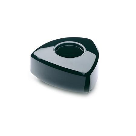 Triangular Knobs with threaded bushing or square GN 5341