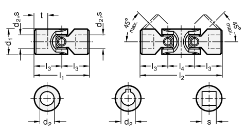 DIN 808 sketch