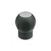 Softline Kugelgriffe Kunststoff ummantelt mit weichem Elastomer GN 675.1 thumbnail