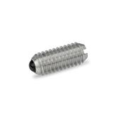 Stainless Steel Spring Plungers GN 615.5 thumbnail