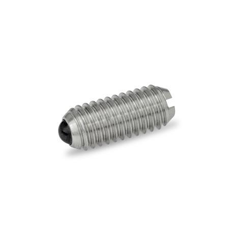 Stainless Steel Spring Plungers GN 615.5