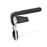 Latch Type Toggle Clamps Steel  blackened  GN 852.1 thumbnail